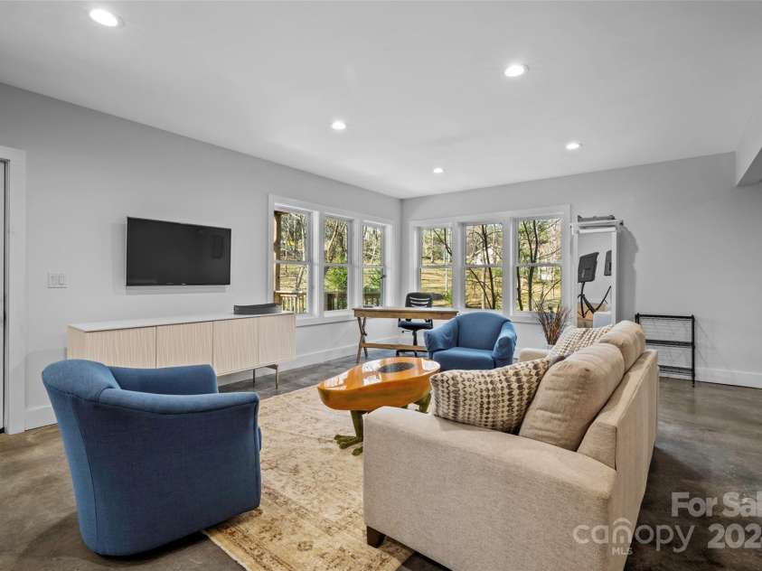 13 Roberts Street, Weaverville, NC 28787.  MLS# CAR4202654, YatesRealty ID 3420. Basement