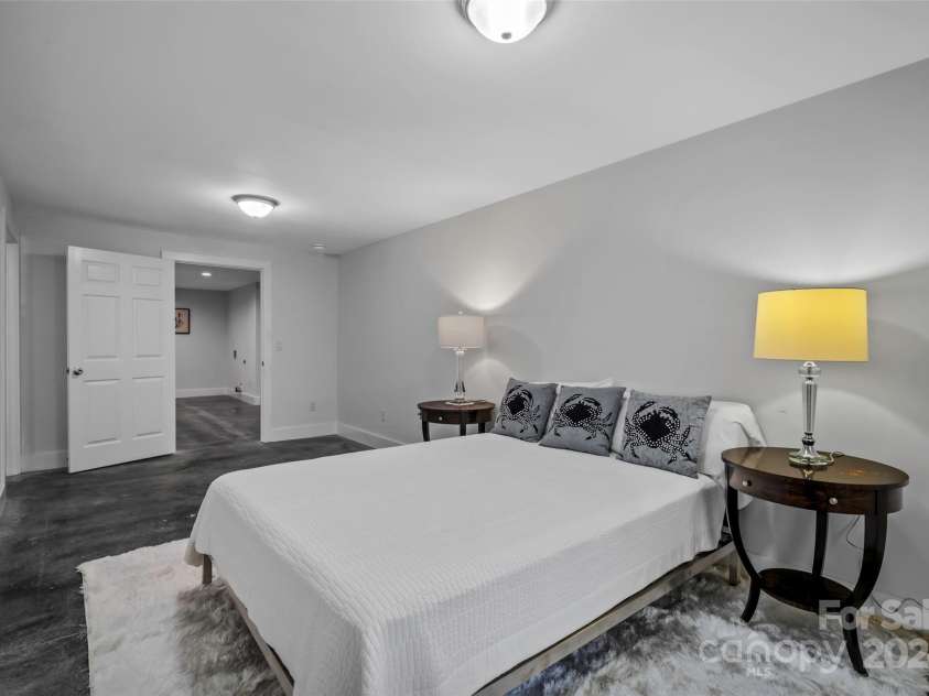 13 Roberts Street, Weaverville, NC 28787.  MLS# CAR4202654, YatesRealty ID 3420. Bedroom in Basement