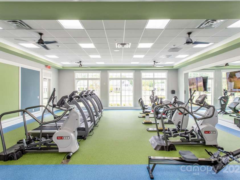 4424 Moxie Way, Charlotte, NC 28215.  MLS# CAR4301457, YatesRealty ID 3420. Cardio Studio