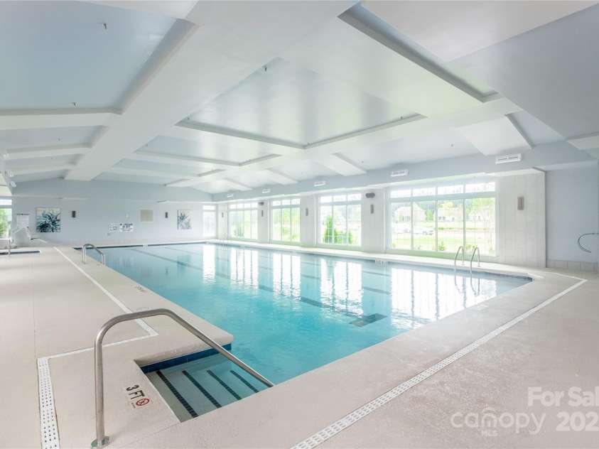 4424 Moxie Way, Charlotte, NC 28215.  MLS# CAR4301457, YatesRealty ID 3420. Indoor Pool with Lap Lanes