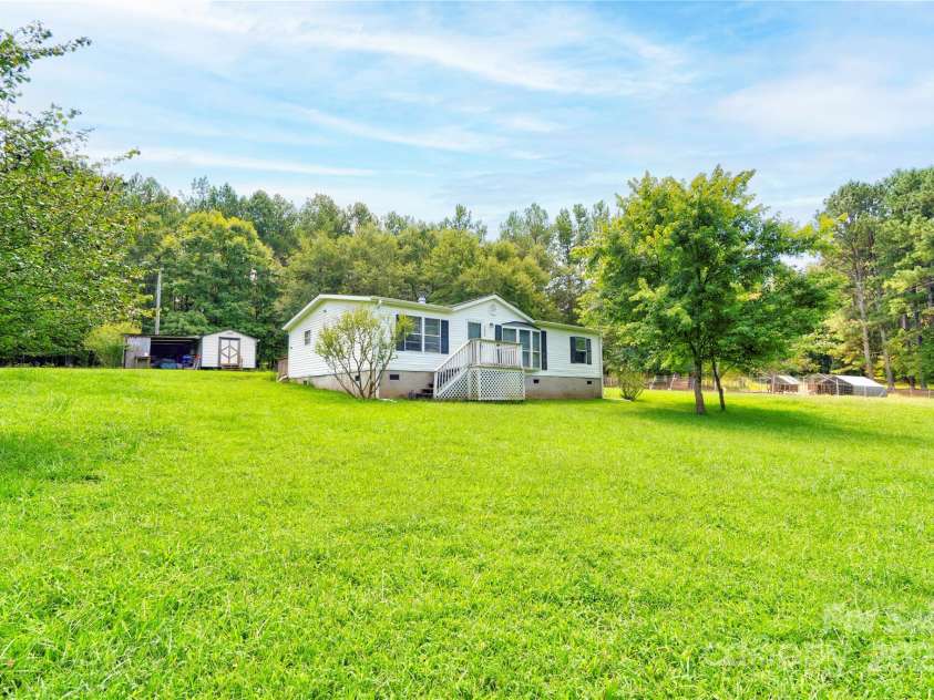 2338 Whelchel Road, Mooresboro, NC 28114.  MLS# CAR4219380, YatesRealty ID 34202. Front & Left Side