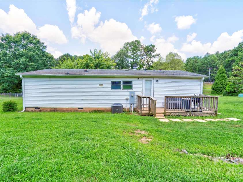 2338 Whelchel Road, Mooresboro, NC 28114.  MLS# CAR4219380, YatesRealty ID 34202. Rear