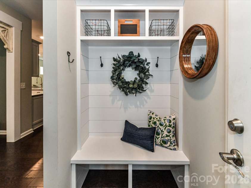 1733 Tranquility Boulevard, Lancaster, SC 29720.  MLS# CAR4393535, YatesRealty ID 34204. Drop Zone added to Mud Room