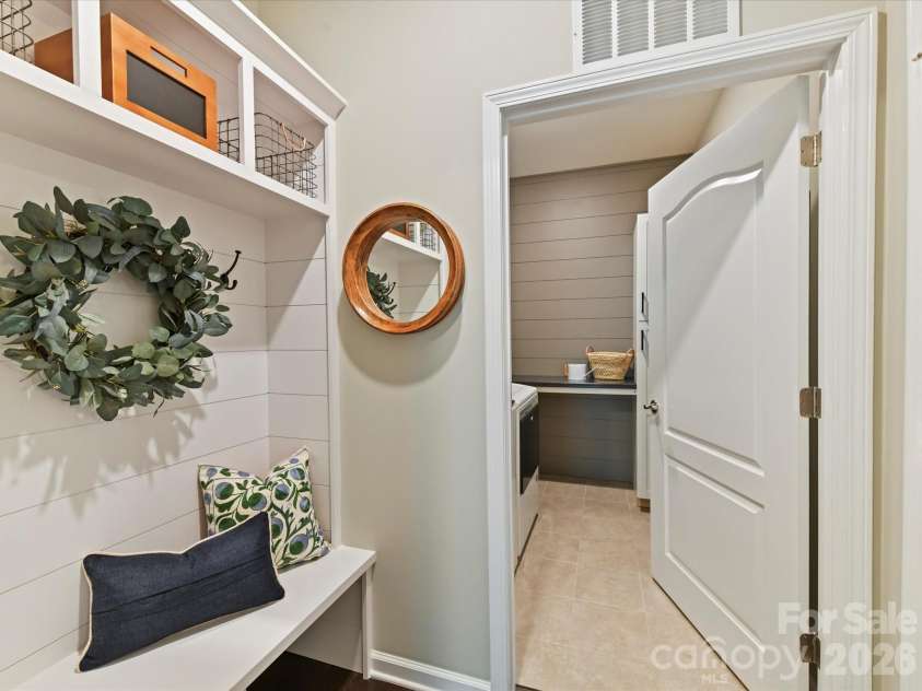 1733 Tranquility Boulevard, Lancaster, SC 29720.  MLS# CAR4393535, YatesRealty ID 34204. Mud Room Leads to Laundry Room