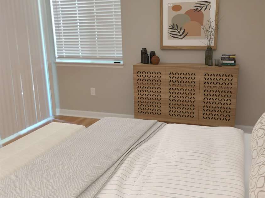 2545 Stockbridge Drive, Charlotte, NC 28210.  MLS# CAR4231252, YatesRealty ID 34208. Primary bedroom