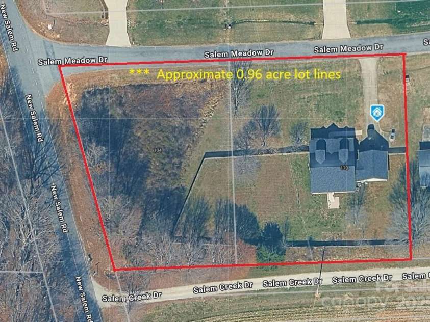 110 Salem Meadow Drive, Statesville, NC 28625.  MLS# CAR4293923, YatesRealty ID 34218. 