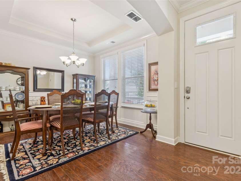 6055 Drave Lane, Fort Mill, SC 29715.  MLS# CAR4283078, YatesRealty ID 34234. Formal Dining Room