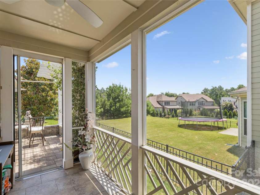 6055 Drave Lane, Fort Mill, SC 29715.  MLS# CAR4283078, YatesRealty ID 34234. Screened in Porch