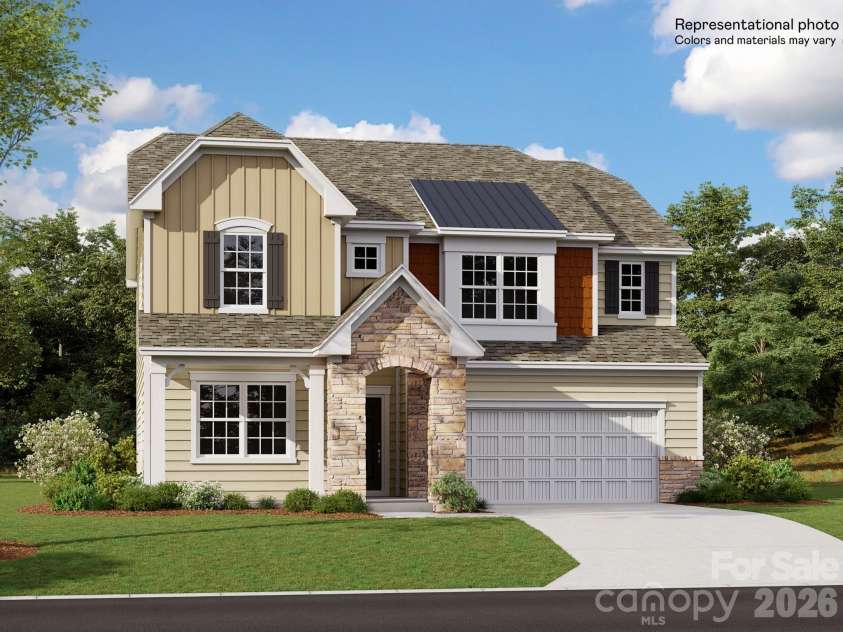 1308 Swift Lane, Belmont, NC 28012.  MLS# CAR4399277, YatesRealty ID 34236. D Elevation Representative