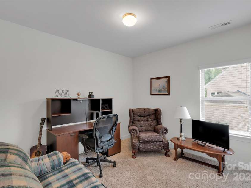 5105 Forest Knoll Court, Indian Trail, NC 28079.  MLS# CAR4282019, YatesRealty ID 34237. 3rd bedroom upstairs, perfect for office, media room, playroom or nursery