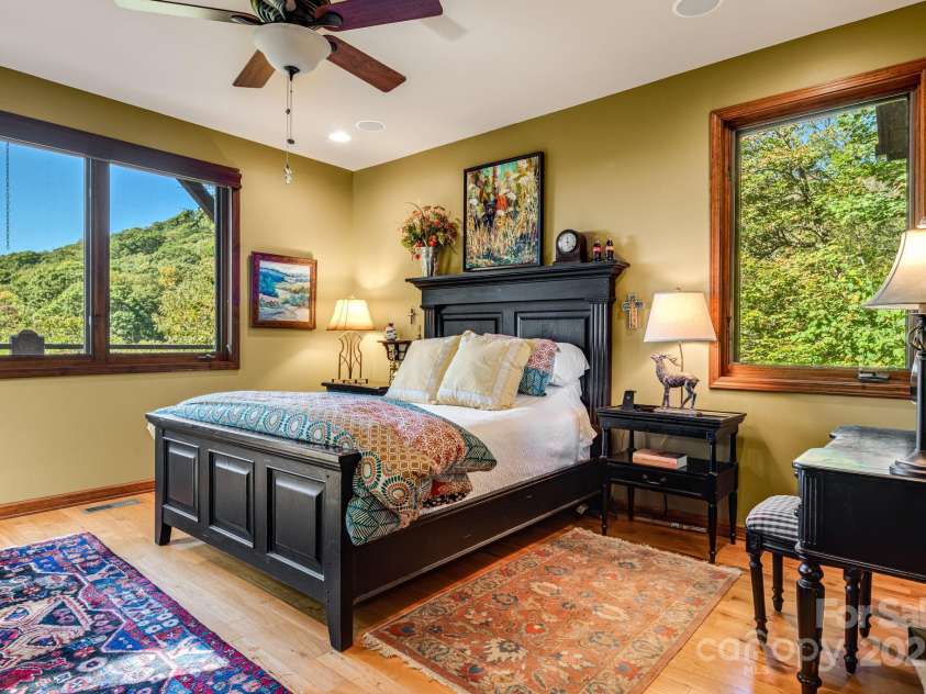 191 Ivy Way, Mars Hill, NC 28754.  MLS# CAR4308782, YatesRealty ID 3424. Main level primary suite.