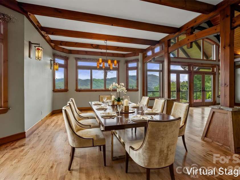 241 Glen Eagle Drive, Waynesville, NC 28786.  MLS# CAR4398501, YatesRealty ID 34242. Virtually Staged