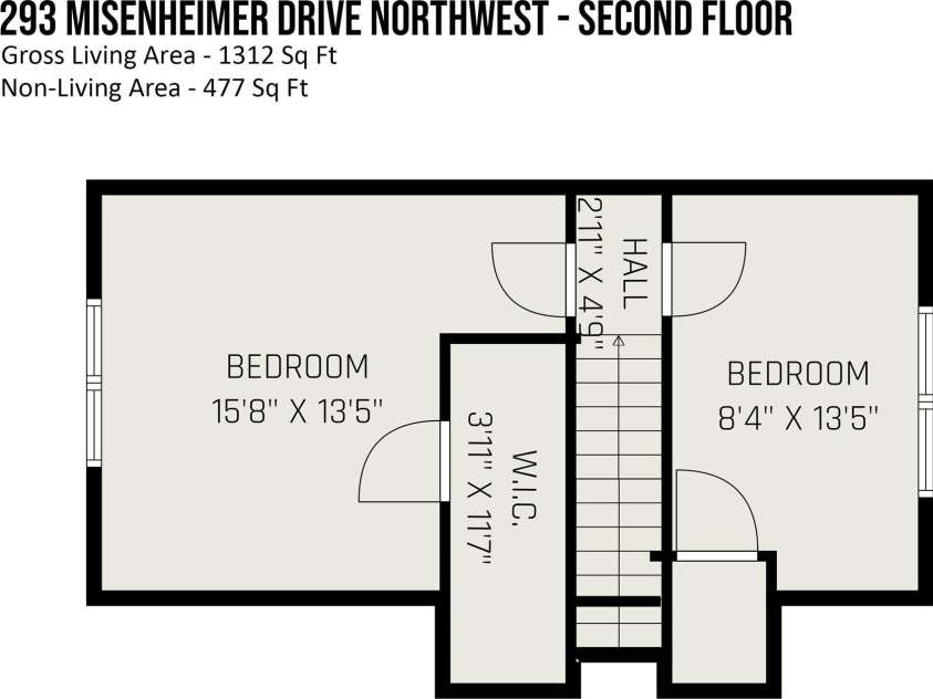 293 Misenheimer Drive, Concord, NC 28025.  MLS# CAR4295029, YatesRealty ID 34248. 
