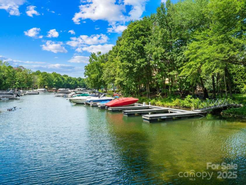 20219 Tailwind Lane, Cornelius, NC 28031.  MLS# CAR4277328, YatesRealty ID 34249. Community day dock slip for pick up and drop off on Lake Norman.