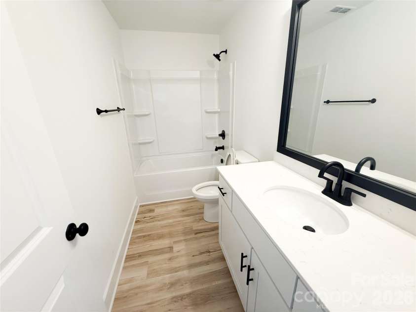 201 Rice Street, Landis, NC 28088.  MLS# CAR4399384, YatesRealty ID 34251. Second bathroom
