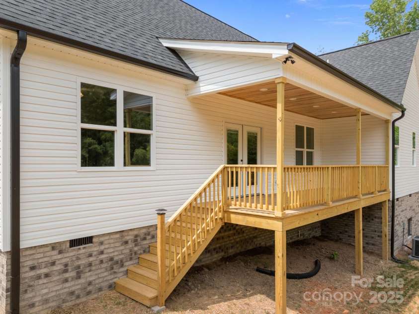 5037 Faith Road, Salisbury, NC 28146.  MLS# CAR4204735, YatesRealty ID 34251. Huge covered deck!