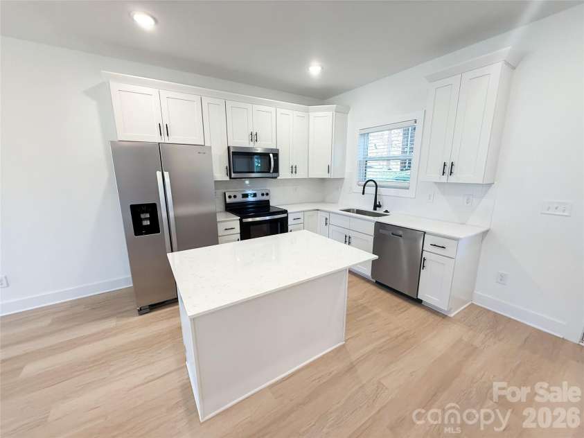 205 Rice Street, Landis, NC 28088.  MLS# CAR4399397, YatesRealty ID 34252. Kitchen