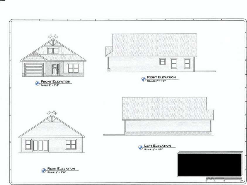 99999 Lavender Road, Old Fort, NC 28762.  MLS# CAR4295821, YatesRealty ID 34257. Cottage B Plan