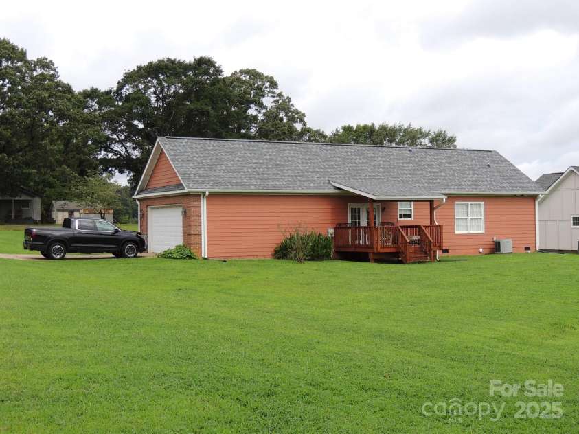 154 Edley Toney Road, Ellenboro, NC 28040.  MLS# CAR4292009, YatesRealty ID 34261. Back of Home