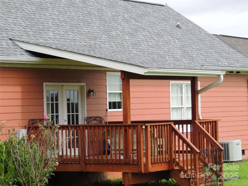 154 Edley Toney Road, Ellenboro, NC 28040.  MLS# CAR4292009, YatesRealty ID 34261. Covered Deck