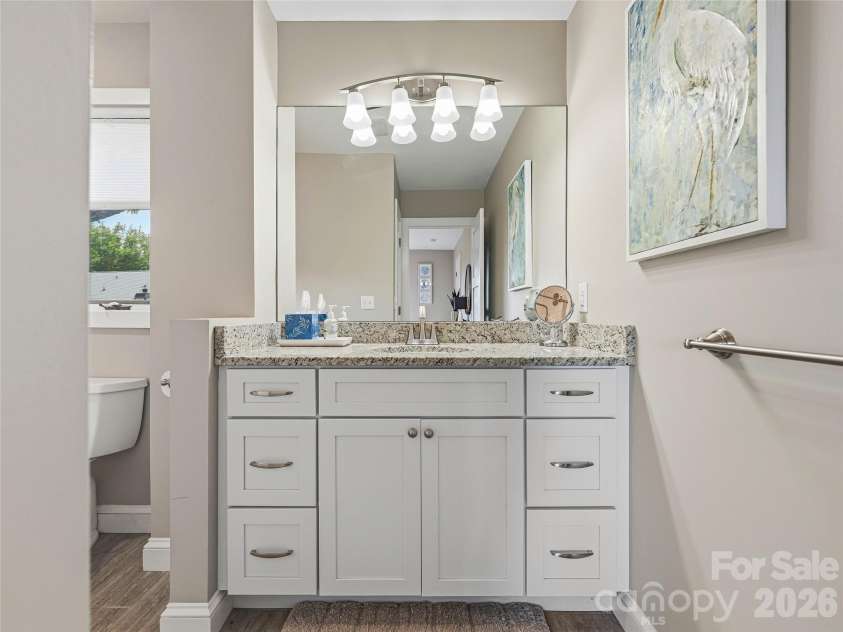 536 Windswept Drive, Asheville, NC 28801.  MLS# CAR4388603, YatesRealty ID 34261. Primary bathroom