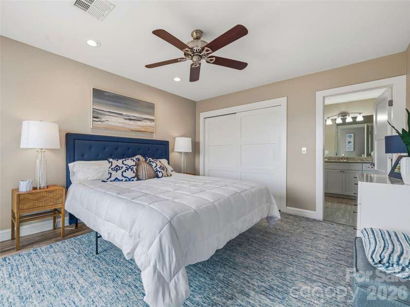 536 Windswept Drive, Asheville, NC 28801.  MLS# CAR4388603, YatesRealty ID 34261. Primary suite