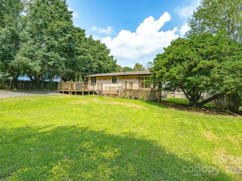 9012 McMillian Drive, Harrisburg, NC 28075.  MLS# CAR4295135, YatesRealty ID 34264. Backyard