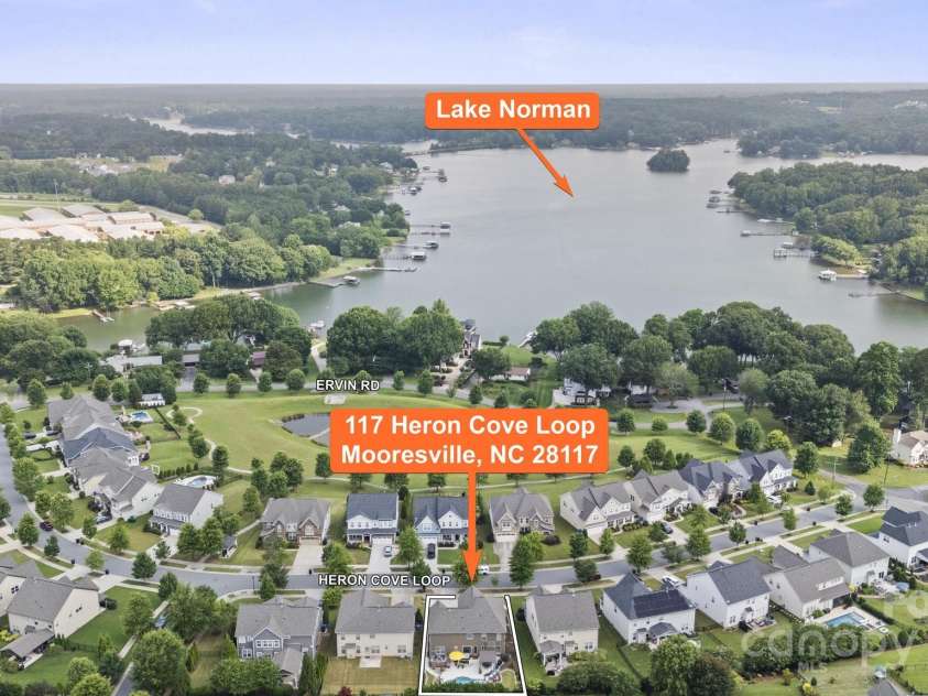 117 Heron Cove Loop, Mooresville, NC 28117.  MLS# CAR4277027, YatesRealty ID 34267. 