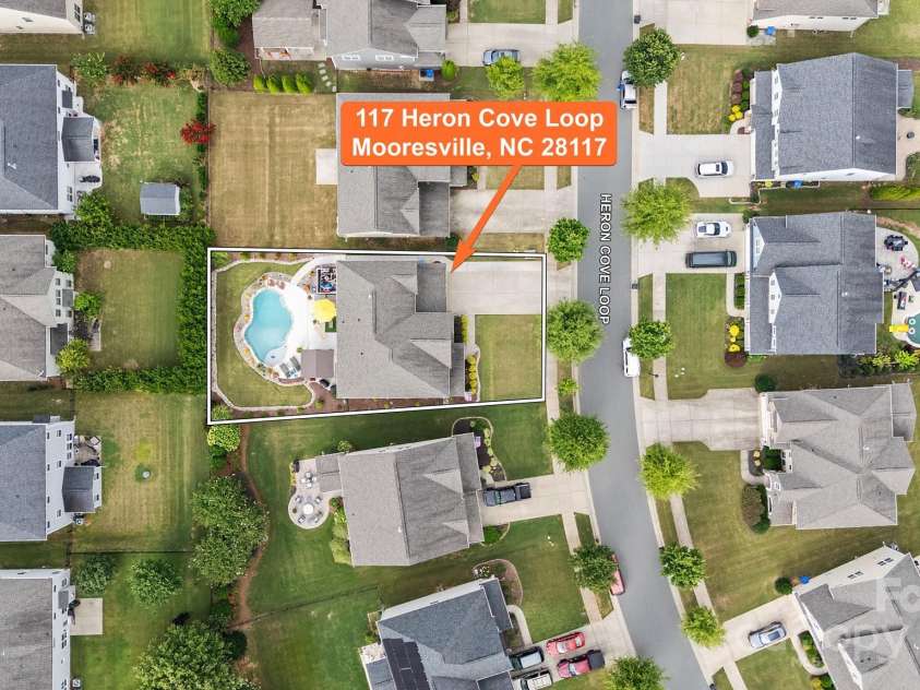 117 Heron Cove Loop, Mooresville, NC 28117.  MLS# CAR4277027, YatesRealty ID 34267. 
