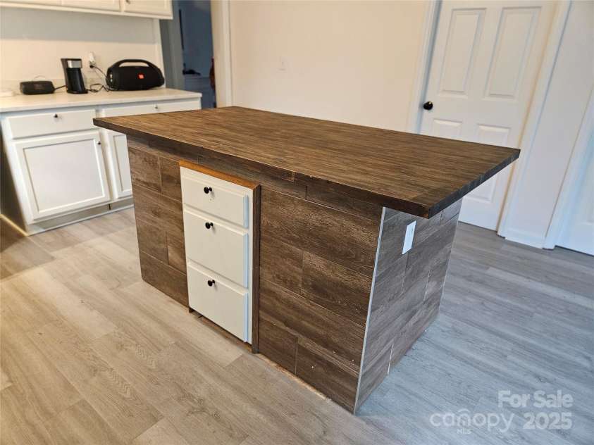 533-B Hill Street, Lenoir, NC 28645.  MLS# CAR4275769, YatesRealty ID 34277. Kitchen Island with Storage
