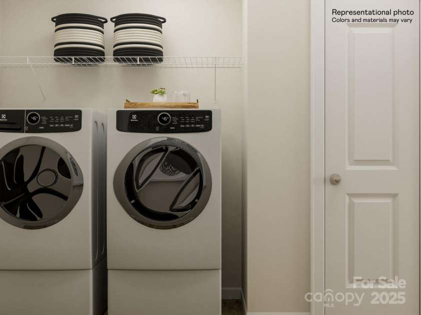 150 Oconee Trail, Statesville, NC 28625.  MLS# CAR4295944, YatesRealty ID 34285. Laundry Room