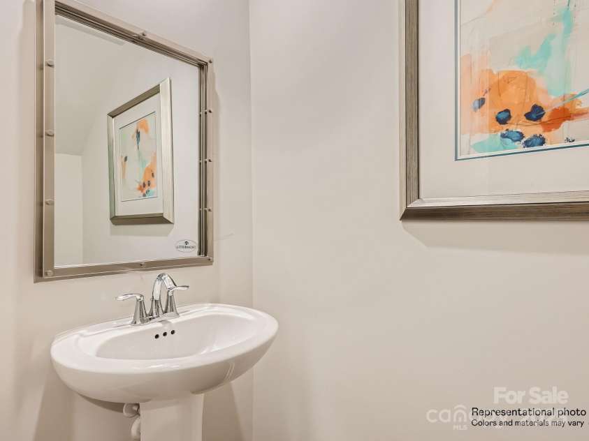 143 Arden Court, Troutman, NC 28166.  MLS# CAR4295976, YatesRealty ID 34289. Powder Room