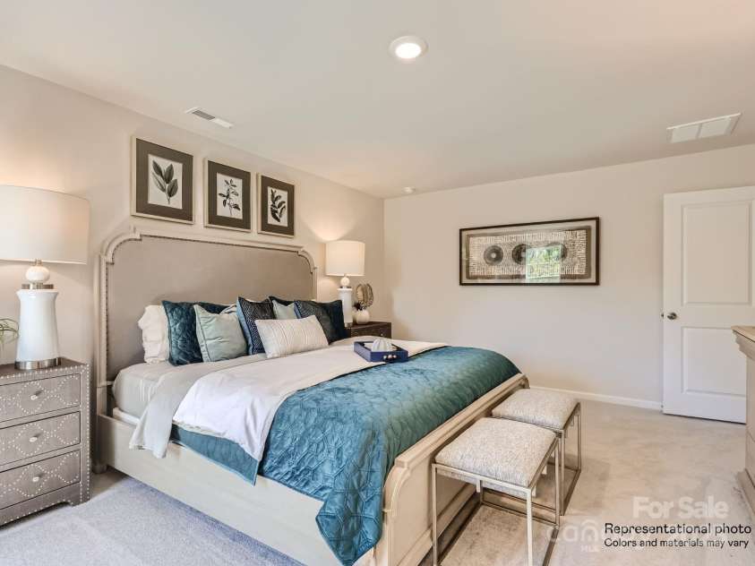 143 Arden Court, Troutman, NC 28166.  MLS# CAR4295976, YatesRealty ID 34289. Primary Bedroom