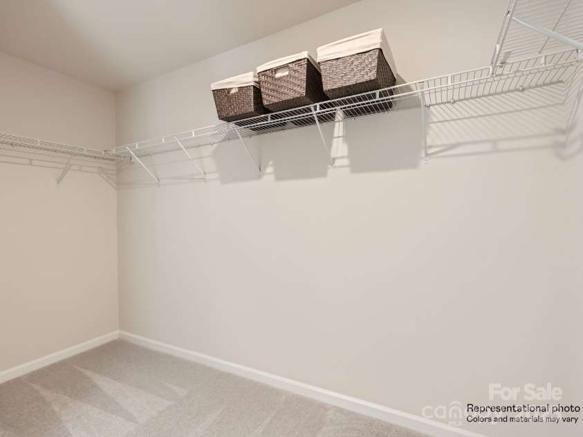 143 Arden Court, Troutman, NC 28166.  MLS# CAR4295976, YatesRealty ID 34289. Primary Closet