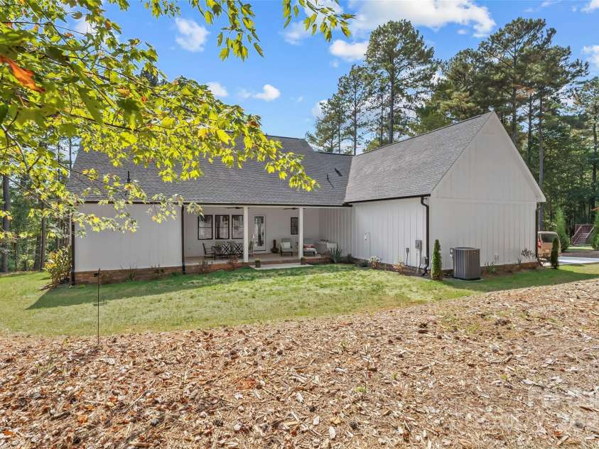 129 Greens Road, Granite Falls, NC 28630.  MLS# CAR4302862, YatesRealty ID 3429. Back Yard