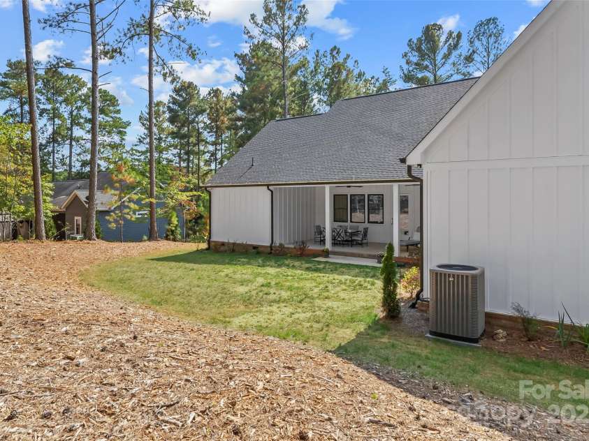 129 Greens Road, Granite Falls, NC 28630.  MLS# CAR4302862, YatesRealty ID 3429. Back Yard