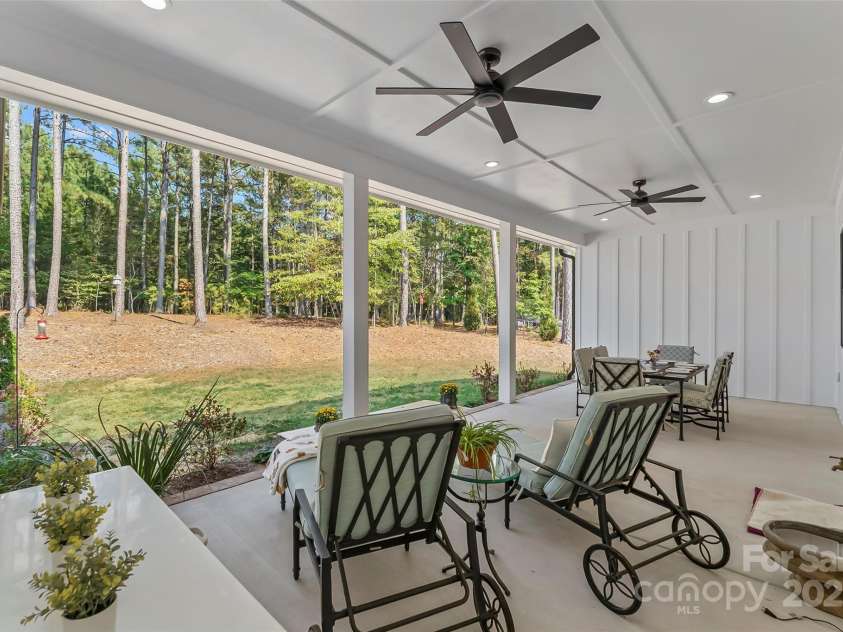 129 Greens Road, Granite Falls, NC 28630.  MLS# CAR4302862, YatesRealty ID 3429. Covered Back Porch