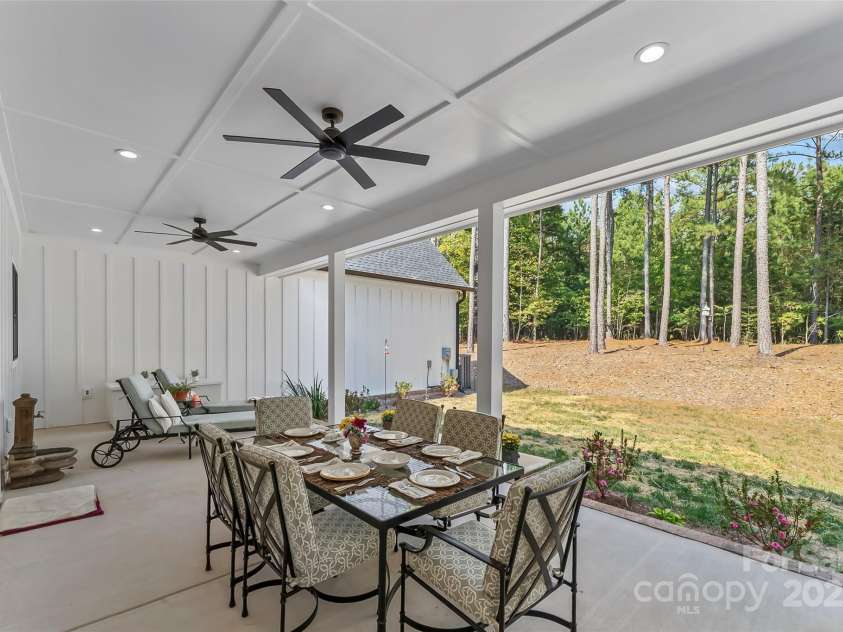 129 Greens Road, Granite Falls, NC 28630.  MLS# CAR4302862, YatesRealty ID 3429. Covered Back Porch