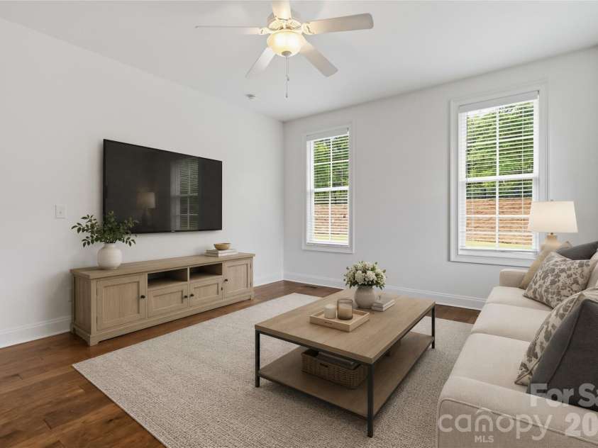 290 Jockey Trail, Aiken, SC 29801.  MLS# CAR4398116, YatesRealty ID 34291. Virtually Staged Living Room