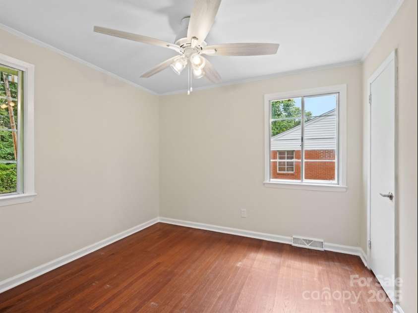 3122 Marlborough Road, Charlotte, NC 28208.  MLS# CAR4293604, YatesRealty ID 34293. Back Bedroom