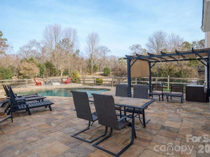 9776 Ravenscroft Lane, Concord, NC 28027.  MLS# CAR4335767, YatesRealty ID 3430. So much outdoor space to entertain and enjoy