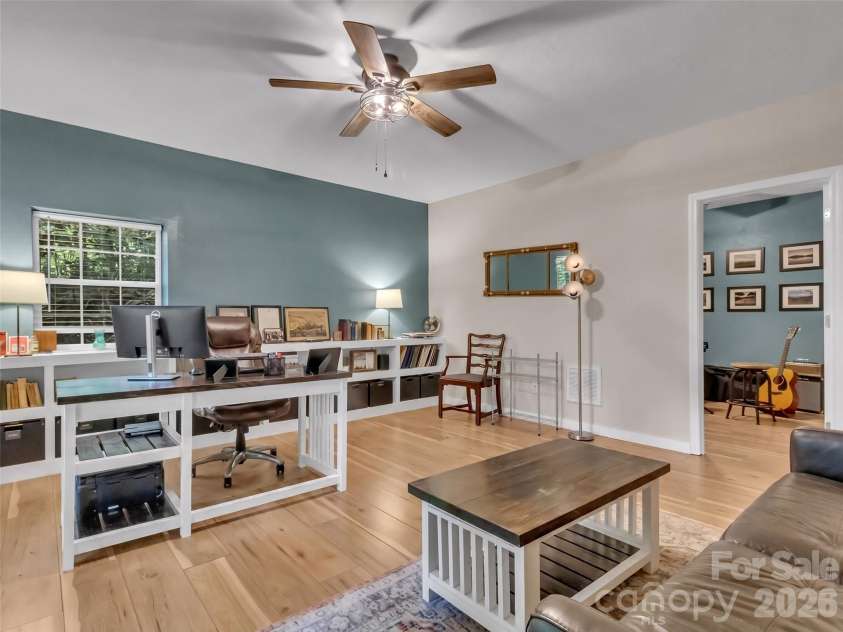 49 Brandywine Road, Waynesville, NC 28786.  MLS# CAR4395907, YatesRealty ID 34304. Office/bedroom