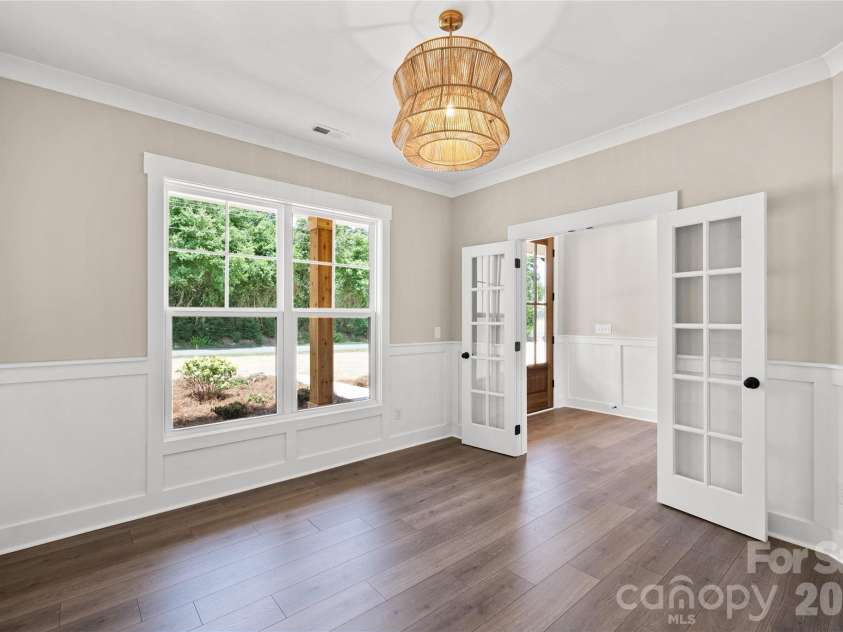 5702 Love Mill Road, Monroe, NC 28110.  MLS# CAR4398637, YatesRealty ID 34306. Dining room/office