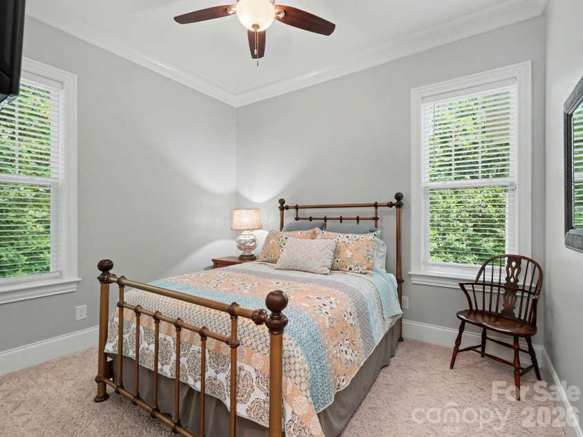 9560 Regent Drive, Davidson, NC 28036.  MLS# CAR4397866, YatesRealty ID 34310. Back bedroom