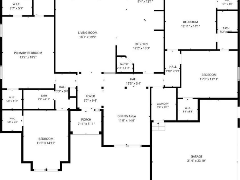 755 Lake Wright Road, China Grove, NC 28023.  MLS# CAR4395859, YatesRealty ID 34311. Floor Plan