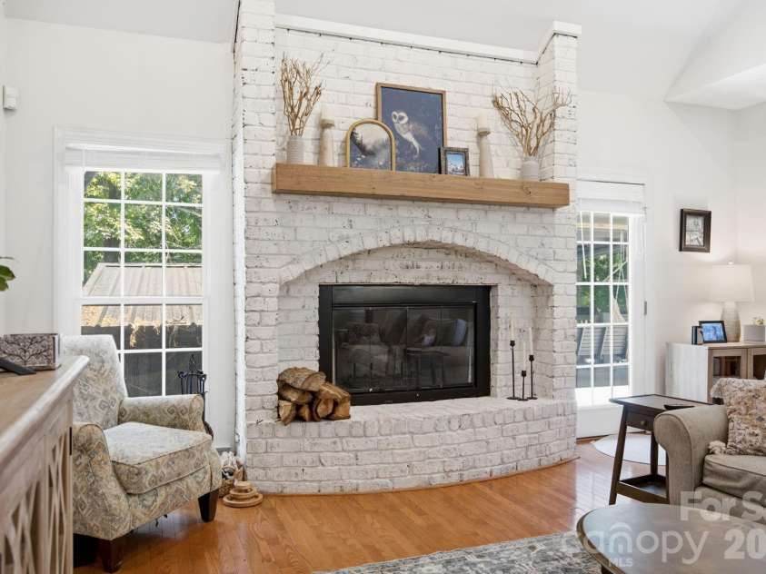755 Lake Wright Road, China Grove, NC 28023.  MLS# CAR4395859, YatesRealty ID 34311. Gorgeous fireplace
