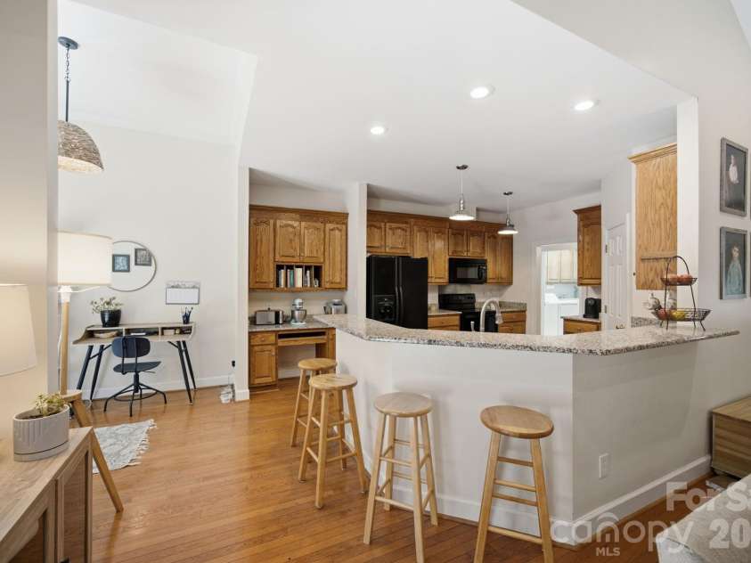 755 Lake Wright Road, China Grove, NC 28023.  MLS# CAR4395859, YatesRealty ID 34311. Kitchen has bar seating as well