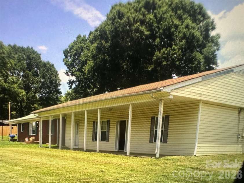 3705 Avondale Lane, Monroe, NC 28110.  MLS# CAR4397850, YatesRealty ID 34312. View from Secrest Shortcut Road