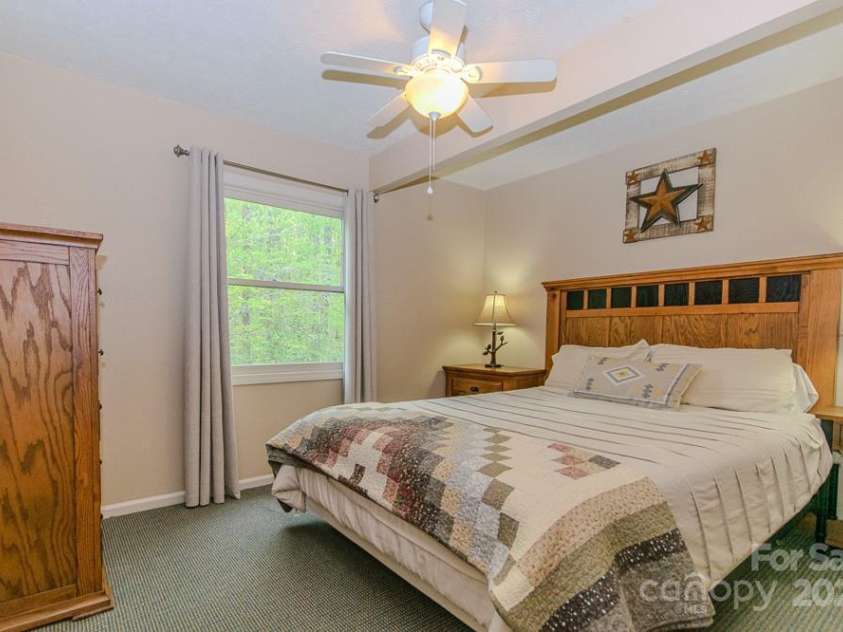 114 Locust Ridge Road, Beech Mountain, NC 28604.  MLS# CAR4295820, YatesRealty ID 34315. Upper level bedroom 1