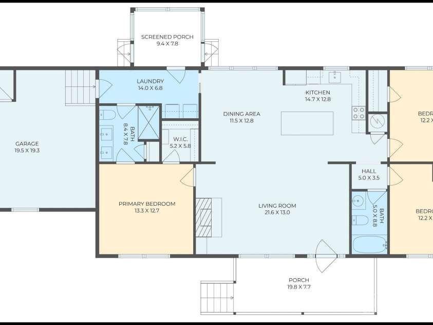209 Patriots Drive, Asheville, NC 28805.  MLS# CAR4291919, YatesRealty ID 34321. Easy living!